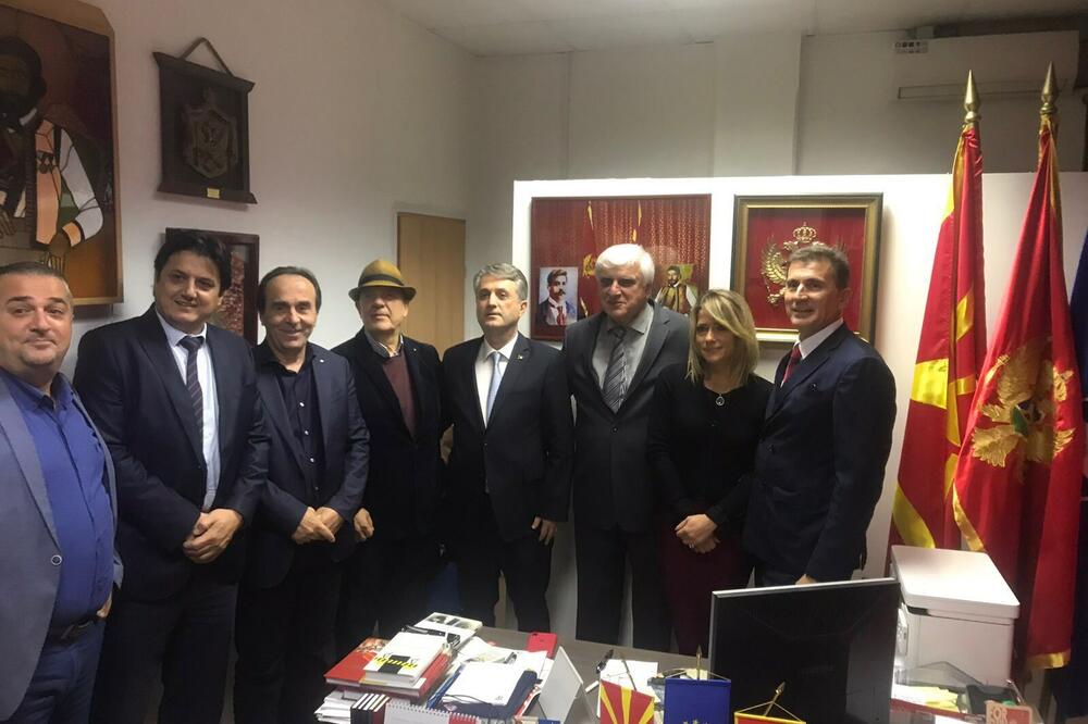 Nuhodić sa predstavnicima dijaspore, Foto: MUP