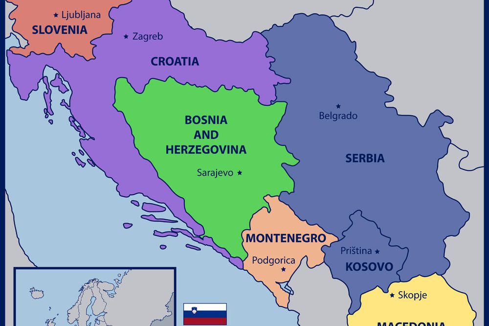 Bivša Jugoslavija (Ilustracija), Foto: Shutterstock