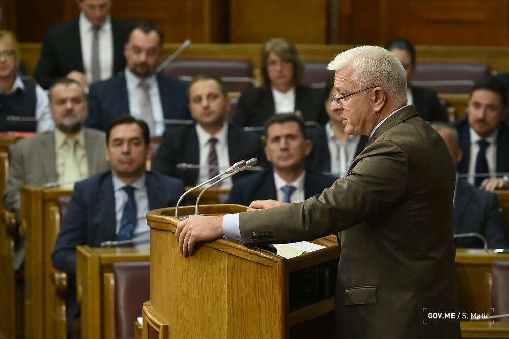 Marković danas u parlamentu, Foto: Saša Matić