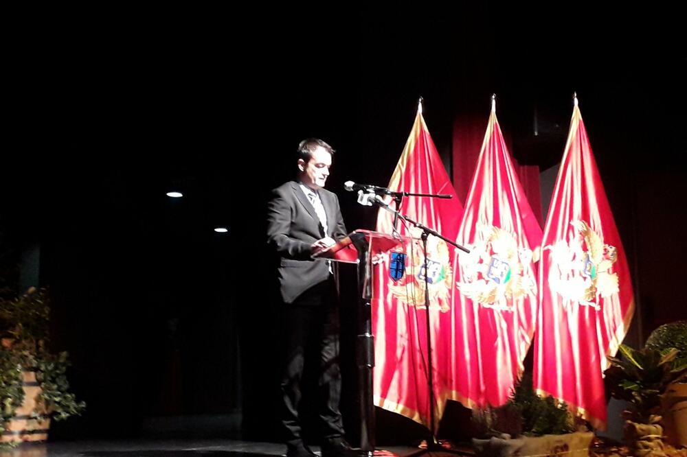 Golubović na svečanoj sjednici, Foto: Goran Malidžan