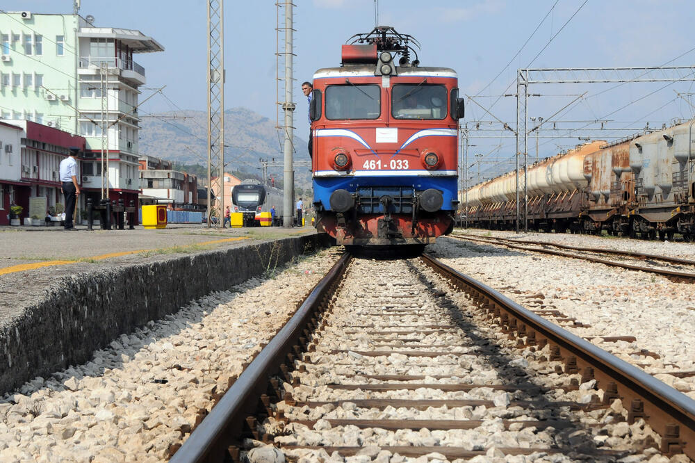 Detalj sa željezničke stanice u Podgorici (arhiva/ilustracija), Foto: Luka Zeković
