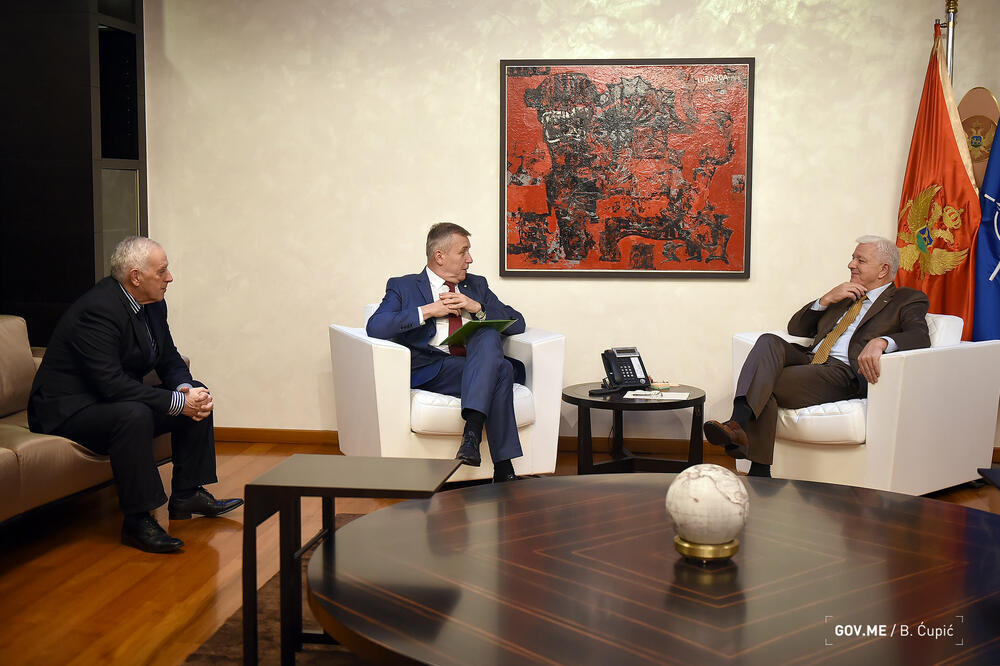 Marković sa čelnicima Kotora, Foto: Bojana Čupić