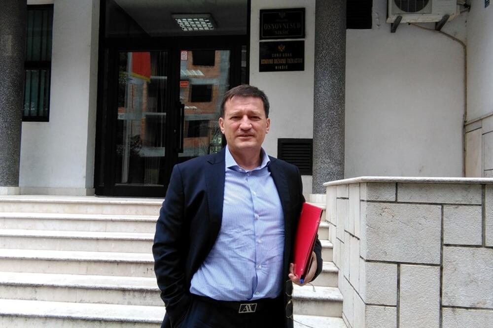 Lješković ispred suda, Foto: Svetlana Mandić