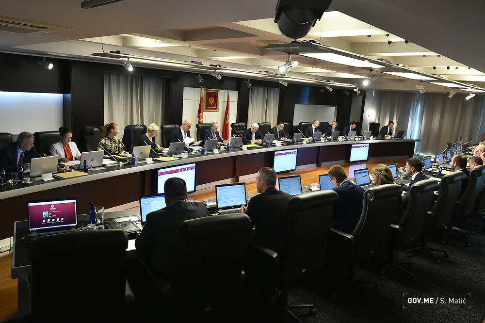 Sa sjednice Vlade, Foto: Saša Matić/Vlada Crne Gore
