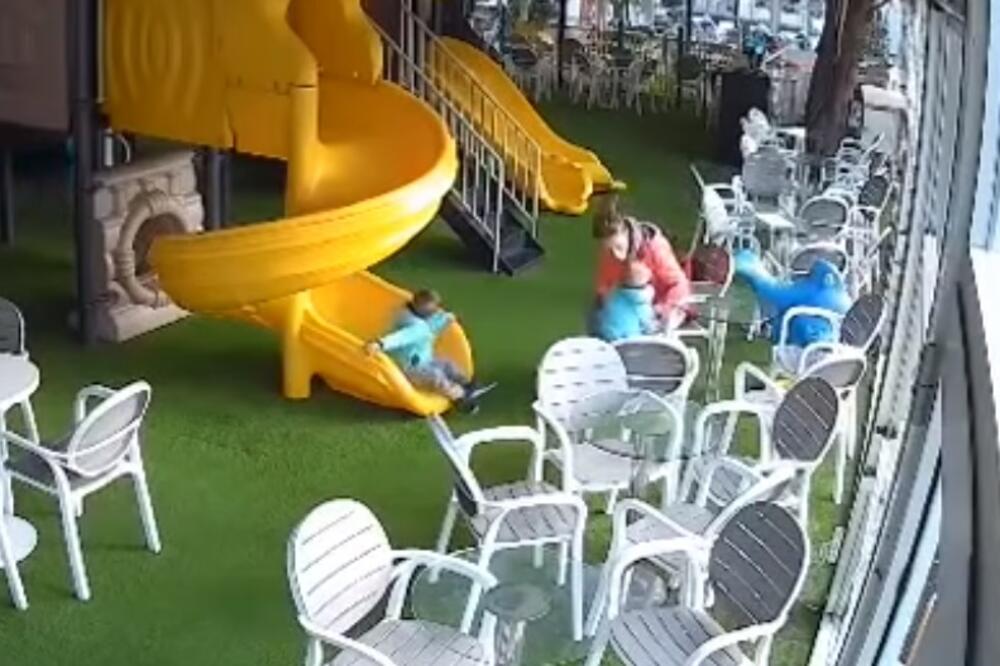 Snimak sa nadzorne kamere, Foto: Youtube