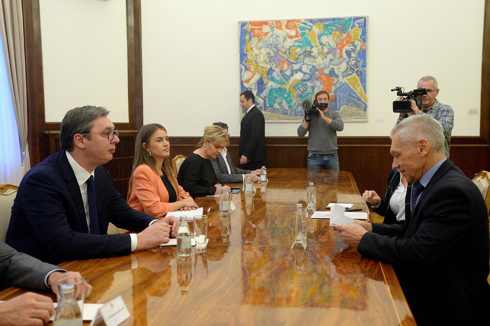 Vučić i Harčenko na sastanku prije dva dana, Foto: Betaphoto