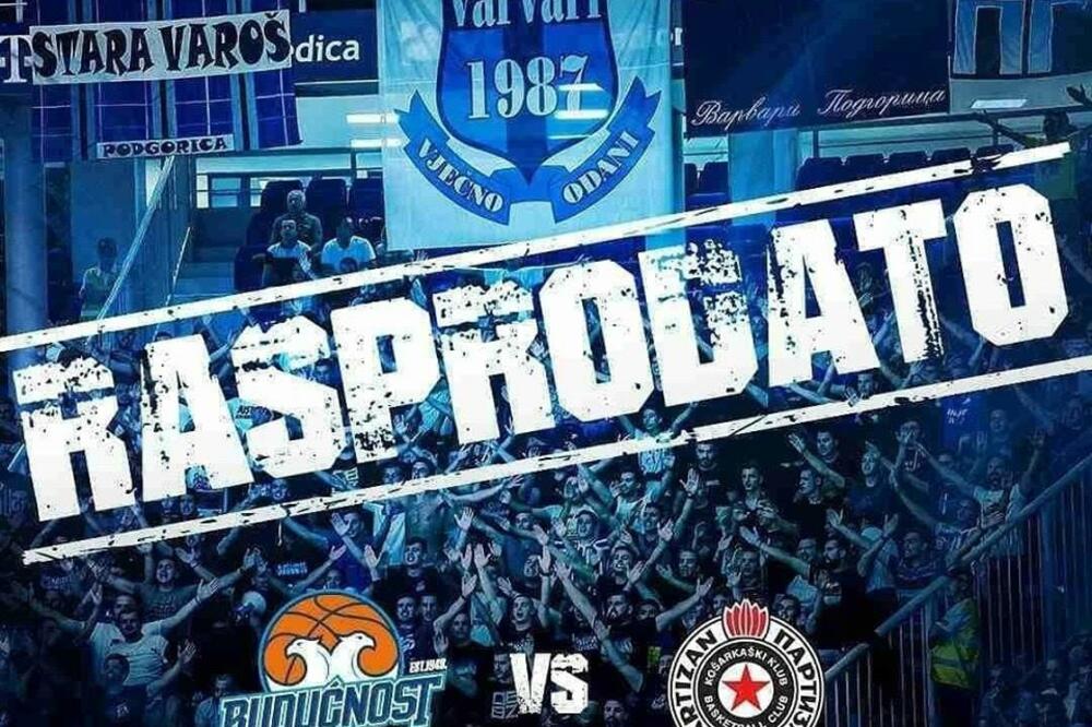 Rasprodate sve karte, Foto: KK Budućnost Voli