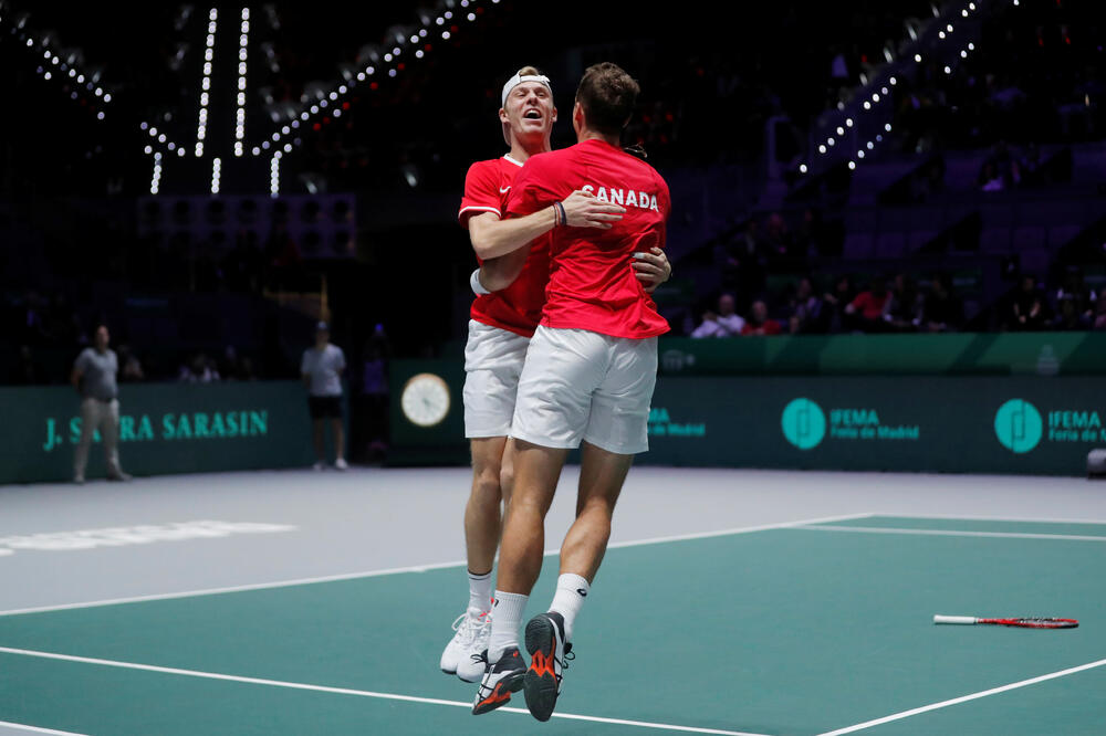 Vasek Pospišil i Denis Šapovalov, Foto: Reuters