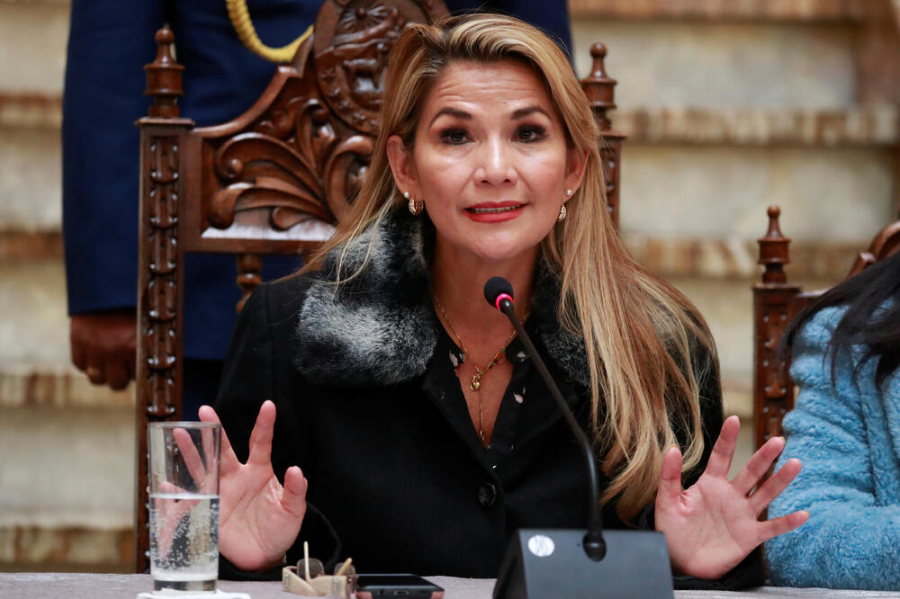Privremena predsjednica Bolivije, Žanin Anjez, Foto: Reuters