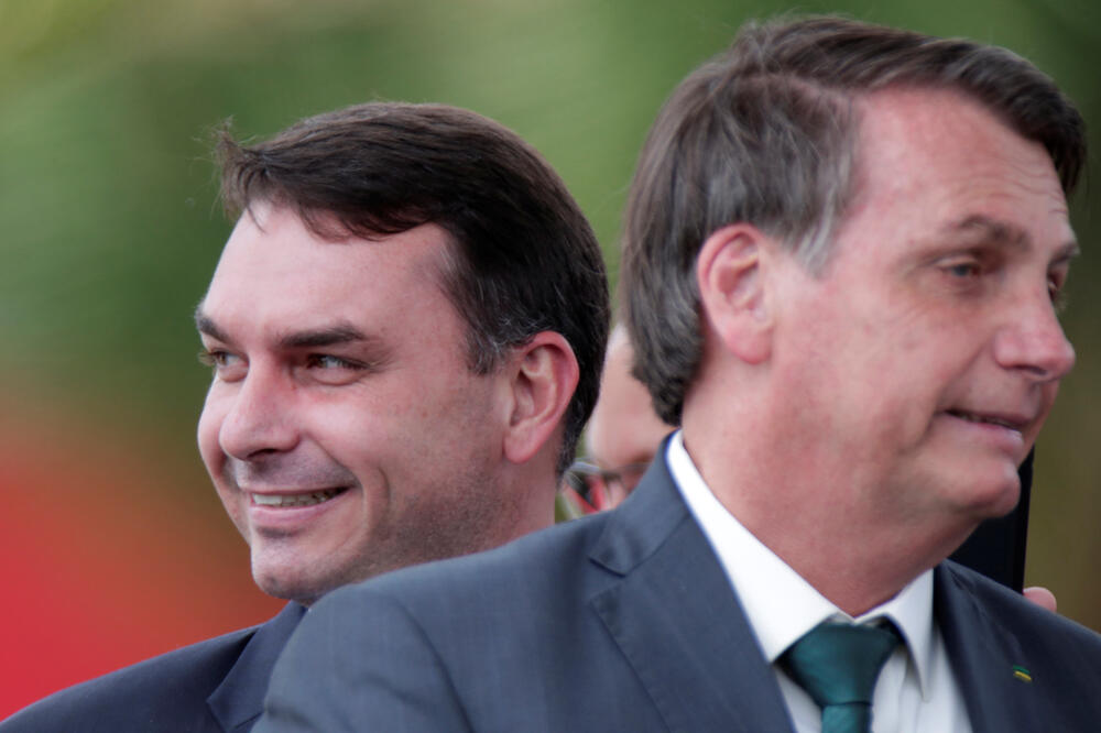 Flavijo i Žair Bolsonaro, Foto: Reuters