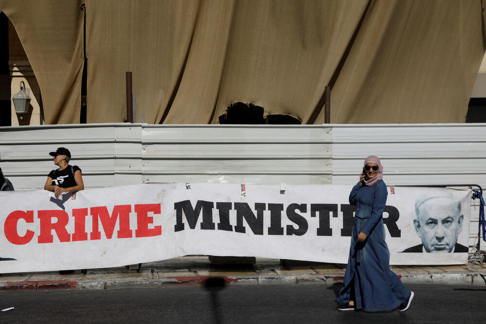 Ukoliko bude osuđen, Netanjahu se suočava sa kaznom od deset godina zatvora, Foto: Reuters