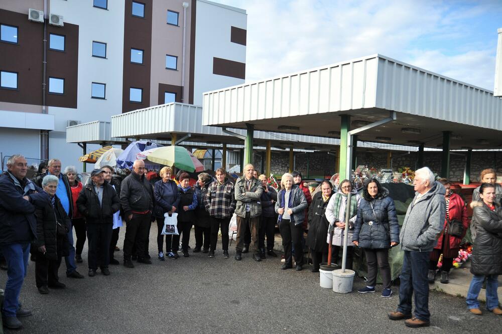 Protest u NK, Foto: Svetlana Mandić