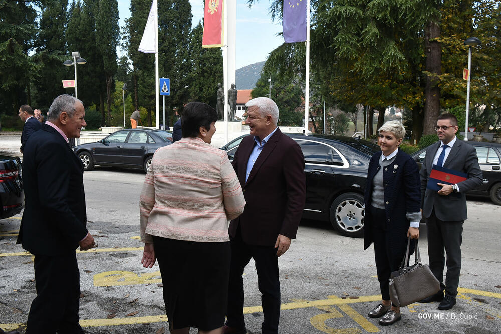 Marković danas u Danilovgradu, Foto: Bojana Ćupić