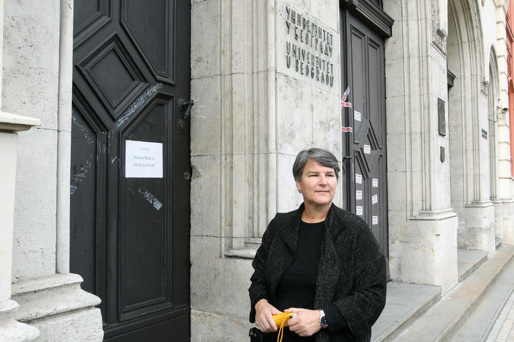 Rektorka Beogradskog univerzita Ivanka Popović, Foto: Beta-AP
