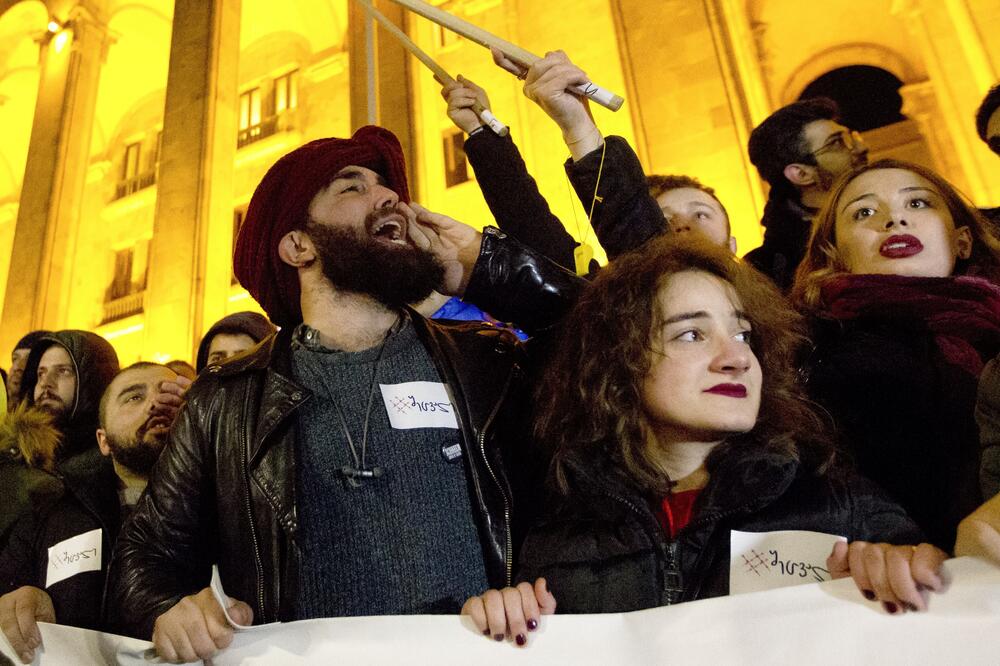 Danas sa protesta, Foto: Beta-AP