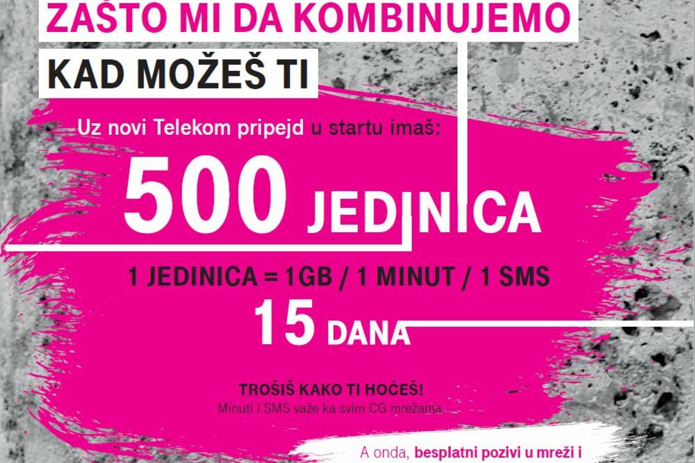 Telekom pripejd, Foto: Crnogorski Telekom