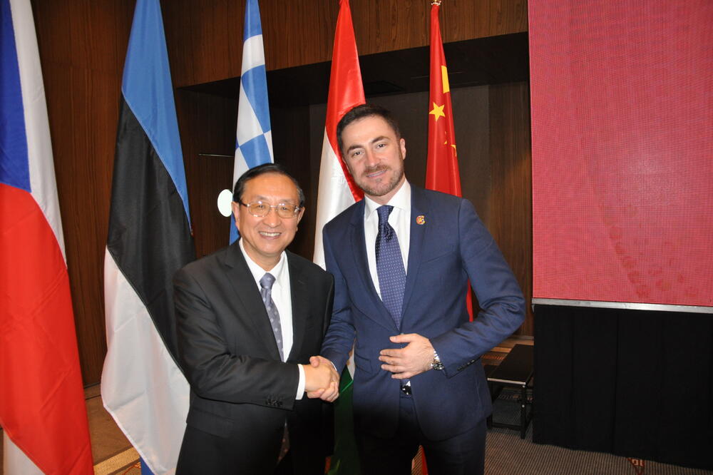 Luo Šugang i Aleksandar Bogdanović, Foto: Ministarstvo kulture