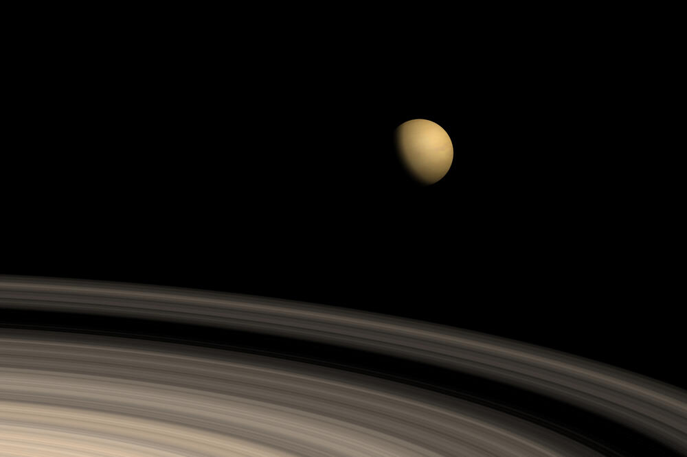 Titan i Saturnovi prstenovi, Foto: Shutterstock