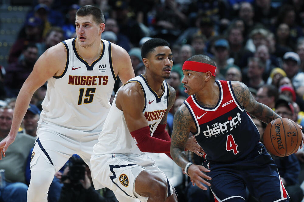 Sa meča Denvera i Vašingtona, Foto: Beta-AP