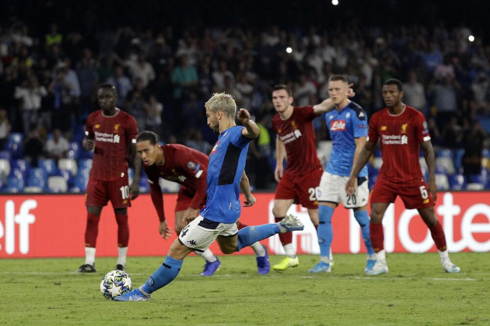 Napoli je savladao „redse” 17. septembra u Napulju, Foto: Beta-AP