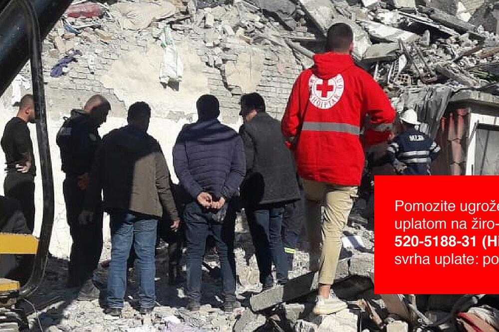 Apel za pomoć, Foto: Crveni krst Crne Gore