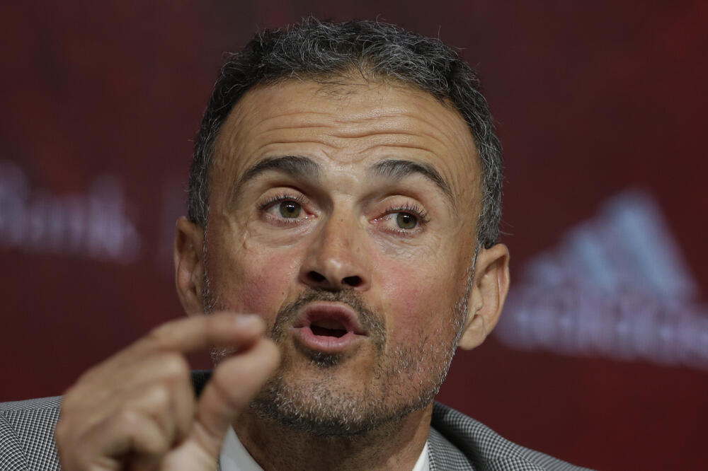 Luis Enrike, Foto: AP