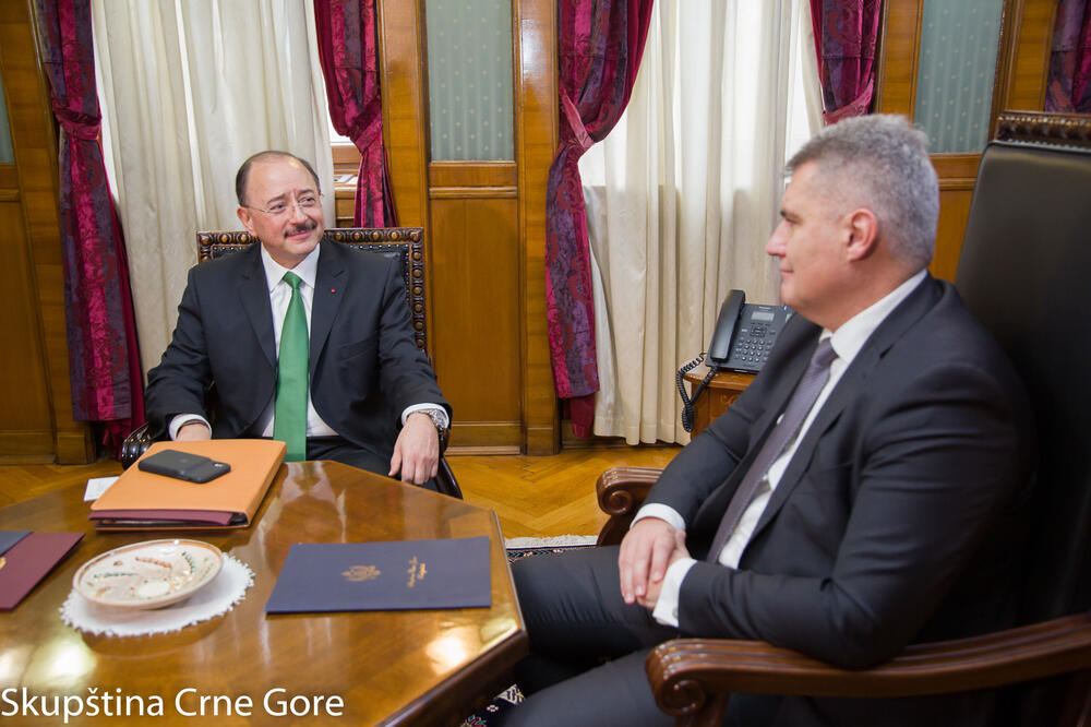 Garsija Blanko i Brajović, Foto: Igor Šljivančanin/Skupština Crne Gore