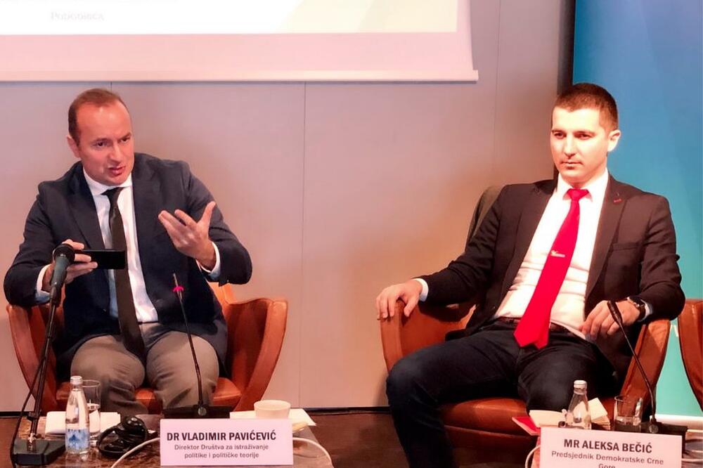 Pavićević i Bečić, Foto: Crnogorska