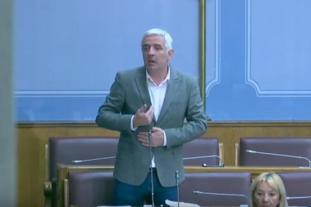 Vučurović, Foto: Screenshot/Skupština Crne Gore