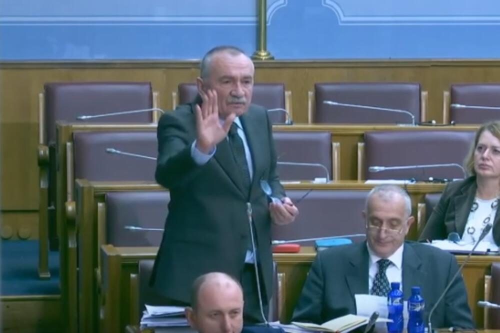 Radulović, Foto: Screenshot/Skupština Crne Gore