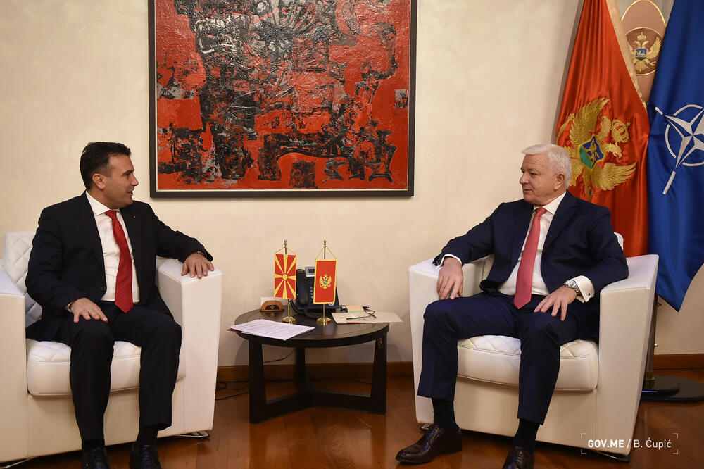 Zaev i Marković, Foto: BOJANA CUPIC