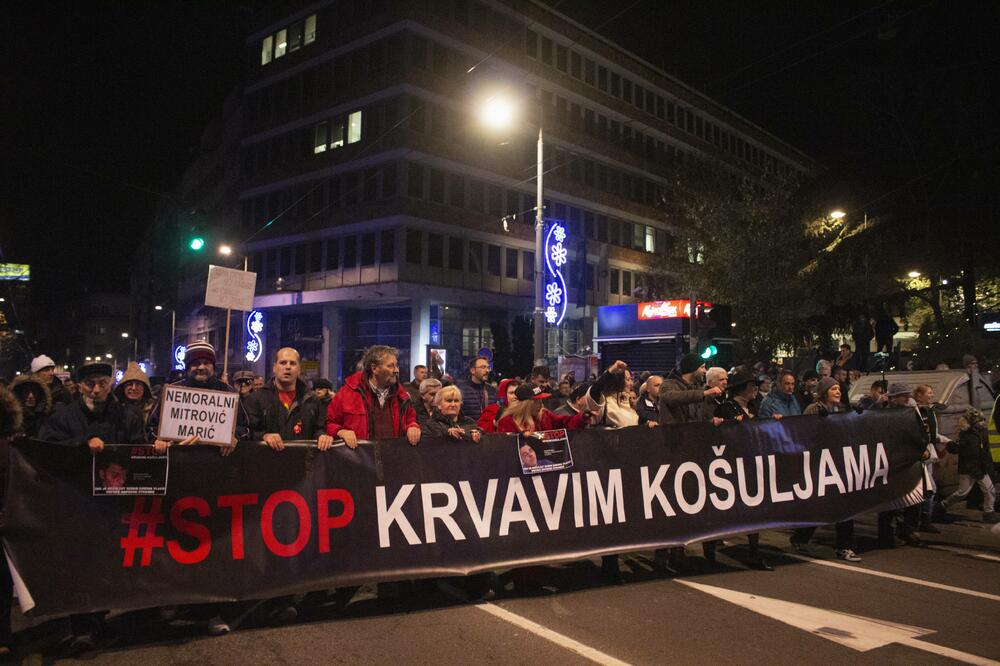 Sa jednog od ranijih protesta, Foto: Beta-AP
