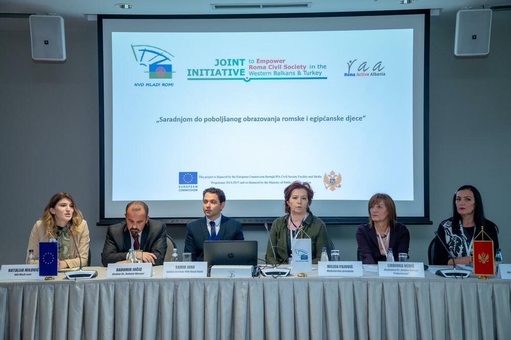 Sa konferencije „Saradnjom do poboljšanog obrazovanja romske i egipćanske djece“, Foto: PR Centar