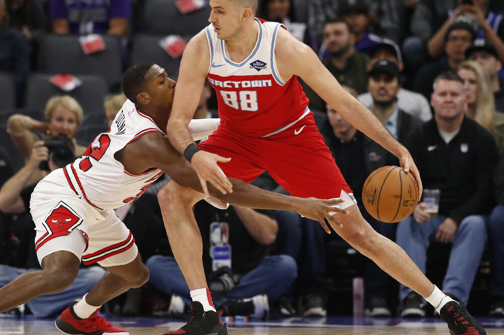 Nemanja Bjelica na meču sa Čikagom, Foto: Beta-AP