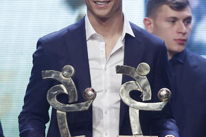 Ronaldo najbolji u Italiji: Nagradu čekao u autu, telohranitelji...