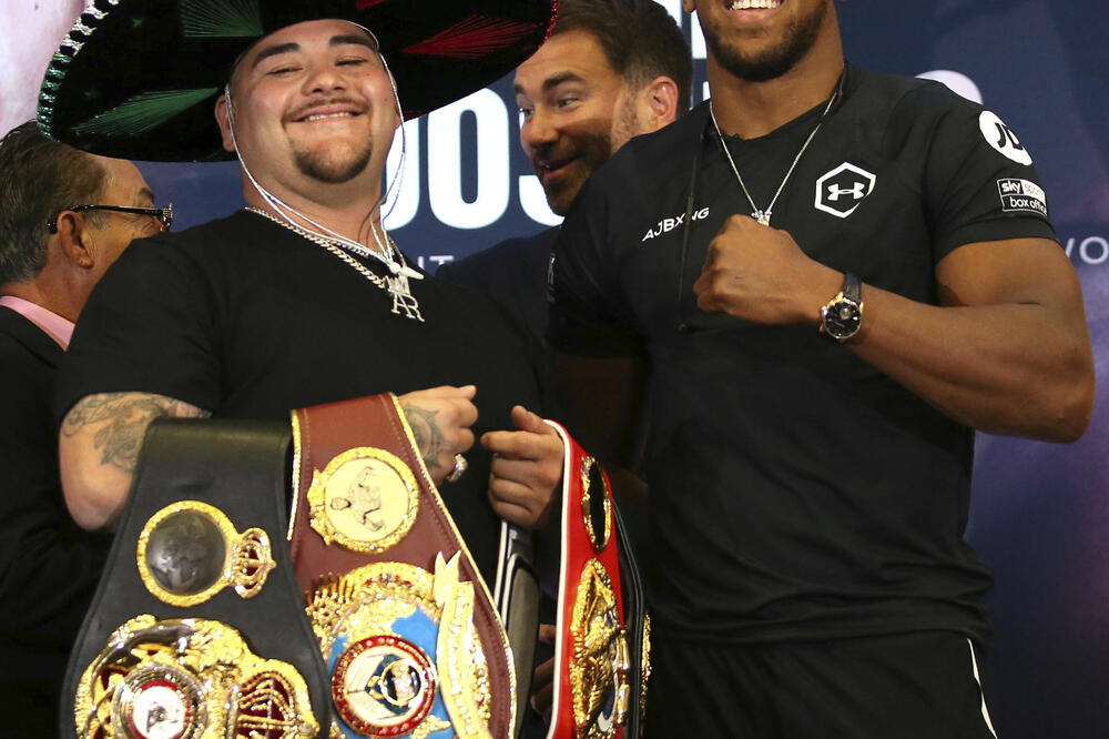 Endi Ruis i Entoni Džošua, Foto: PA Wire