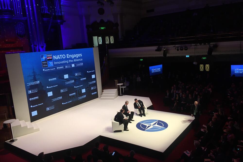 Zaev i Duda na panelu u Londonu, Foto: Miloš Rusović