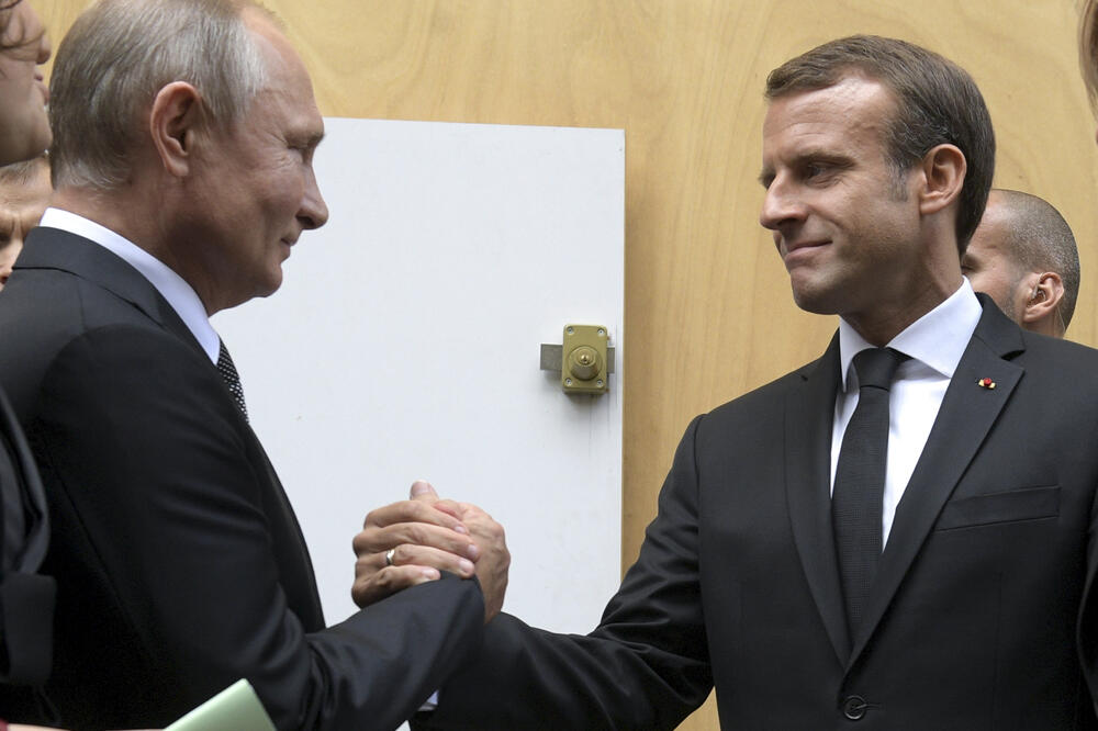 Putin i Makron, Foto: Alexei Druzhinin/Sputnik