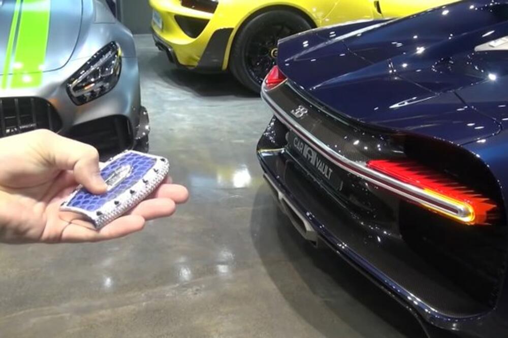 Centralni dio ključa napravljen je od kože, Foto: Twitter