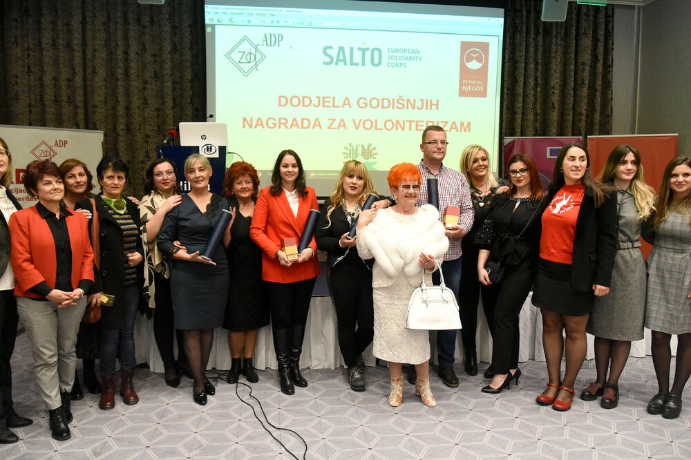 Sa dodjele nagrada, Foto: Boris Pejović