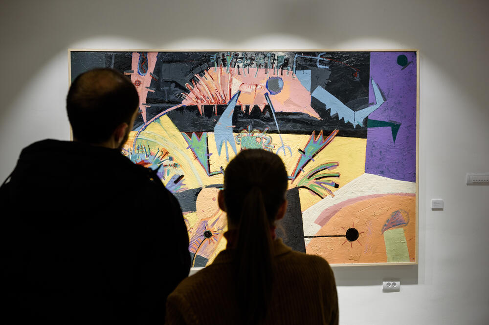 Sa otvaranja izložbe, Foto: Krsto Vulović