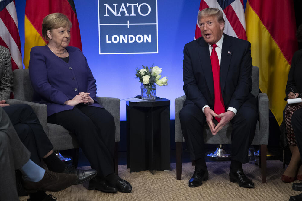 Merkel i Tramp, Foto: BETA/AP