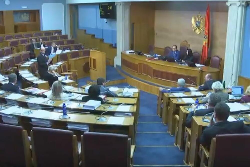 Ponovo neprimjerni rječnik u Parlamentu: Mandić vrijeđao Škrelju, Foto: Printscreen