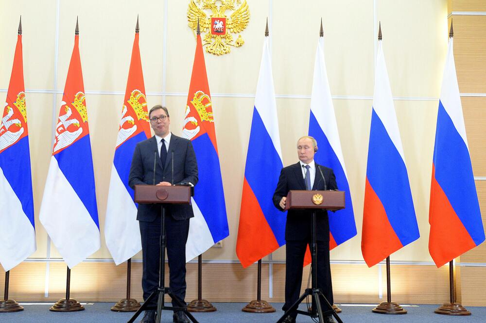 Vučić i Putin u Sočiju, Foto: Betaphoto/Dimitrije Goll