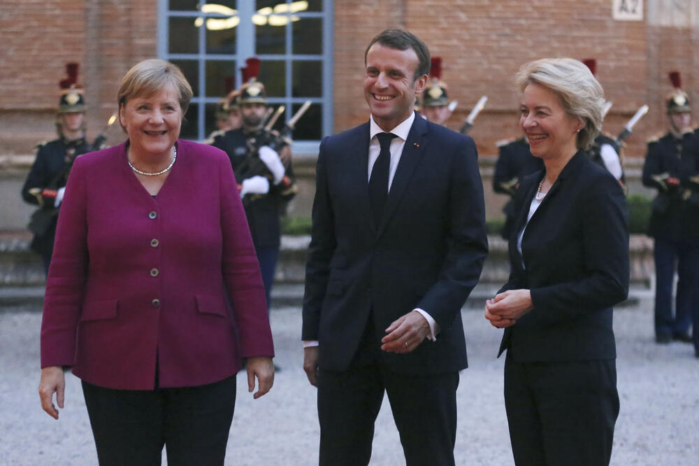 Merkel, Foto: Frederic Scheiber/AP