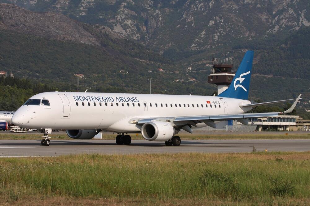 Avion Montenegro erlajnsa: Ilustracija