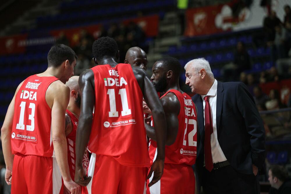 Košarkaši Crvene zvezde, Foto: BETAPHOTO/ABA liga/Crvena zvezda mts