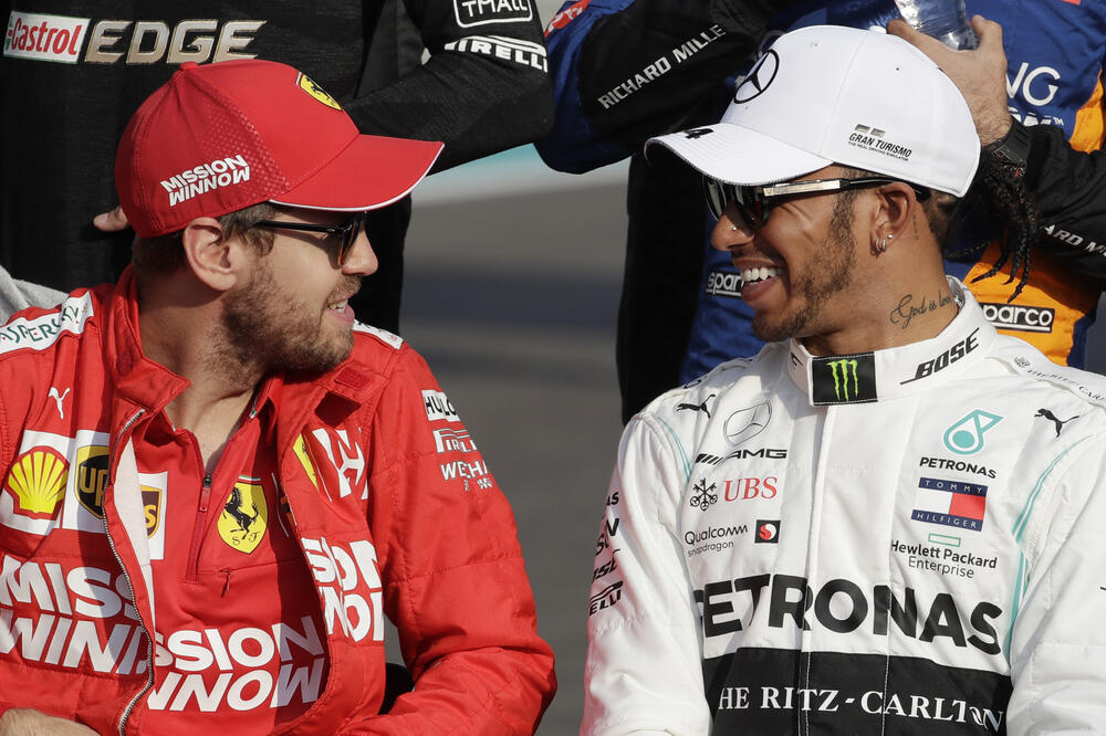 Fetel i Hamilton, Foto: AP