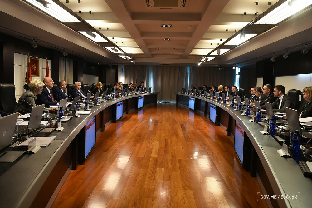 Sa sjednice Vlade, Foto: Vlada Crne Gore