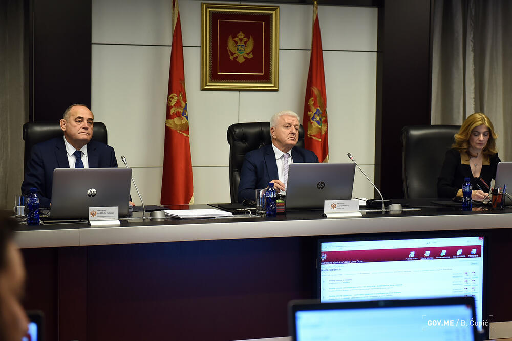 Sa sjednice Vlade, Foto: Vlada Crne Gore
